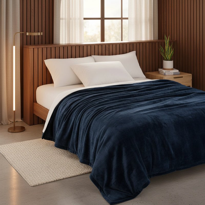 Super warm double-sided blanket for winter