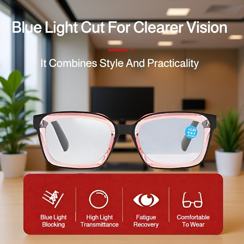 Stylish Anti-Blue Light Reading Glasses