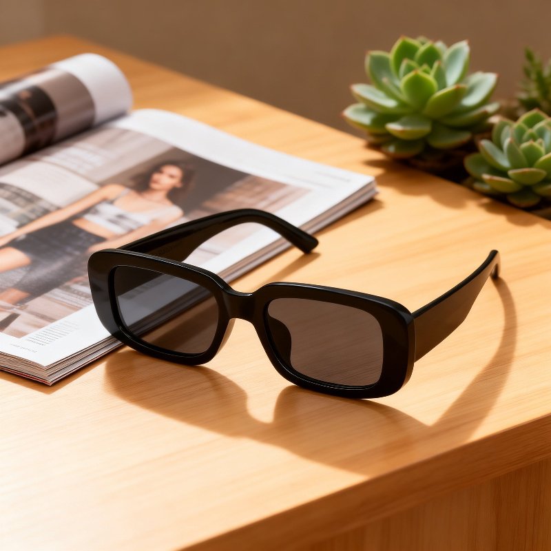 Retro Punk Small Frame Sunglasses Unisex