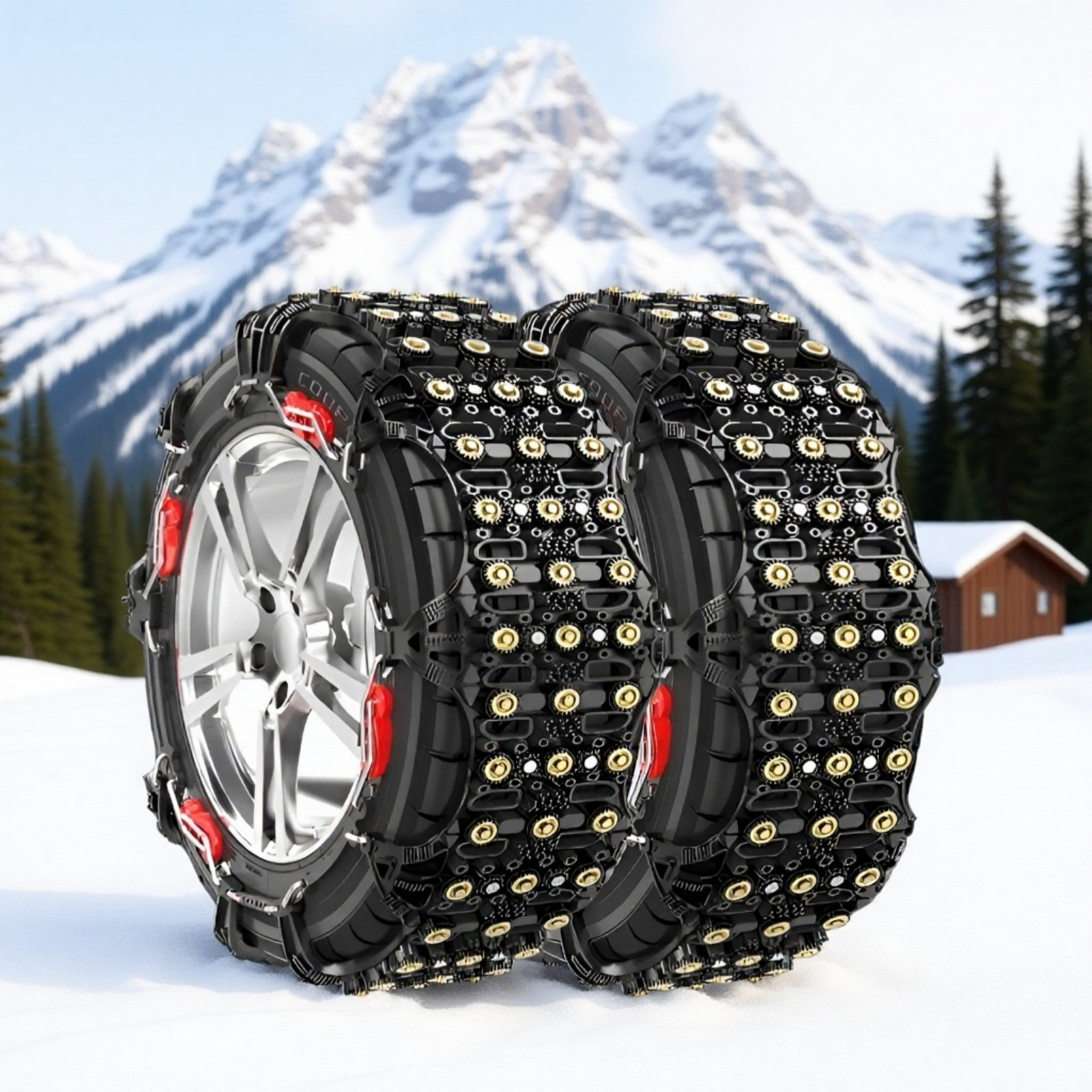 雪道運転に最適なタイヤチェーン