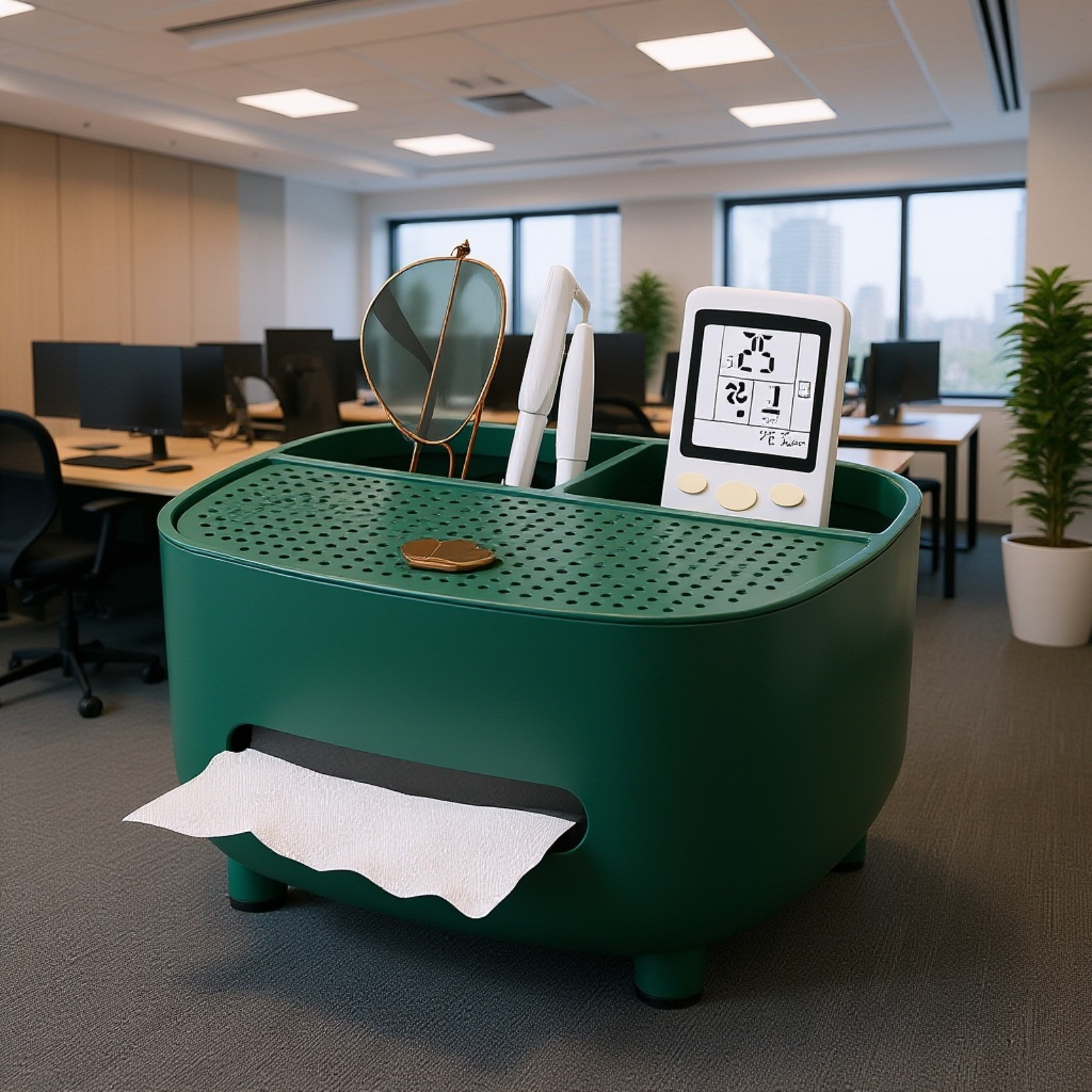 Household living room desktop tissue box