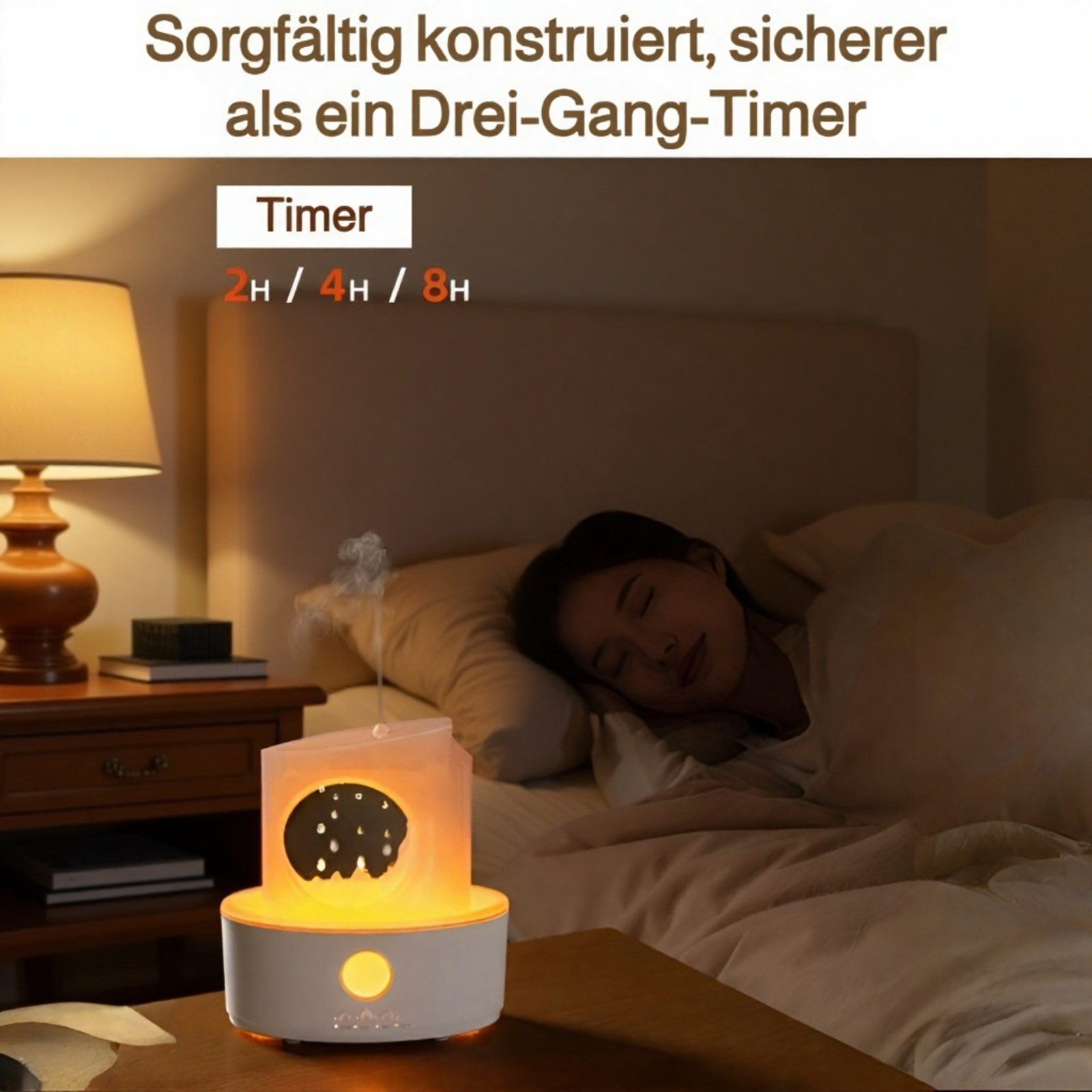 Duftspender mit Volcano-Ring-Effekt für bessere Luftqualität im Büro