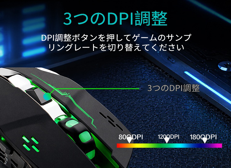 メカニカル構造の精密マウス