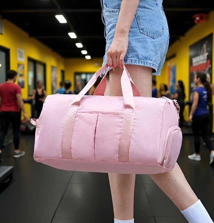 Side view of waterproof travel organizer bag