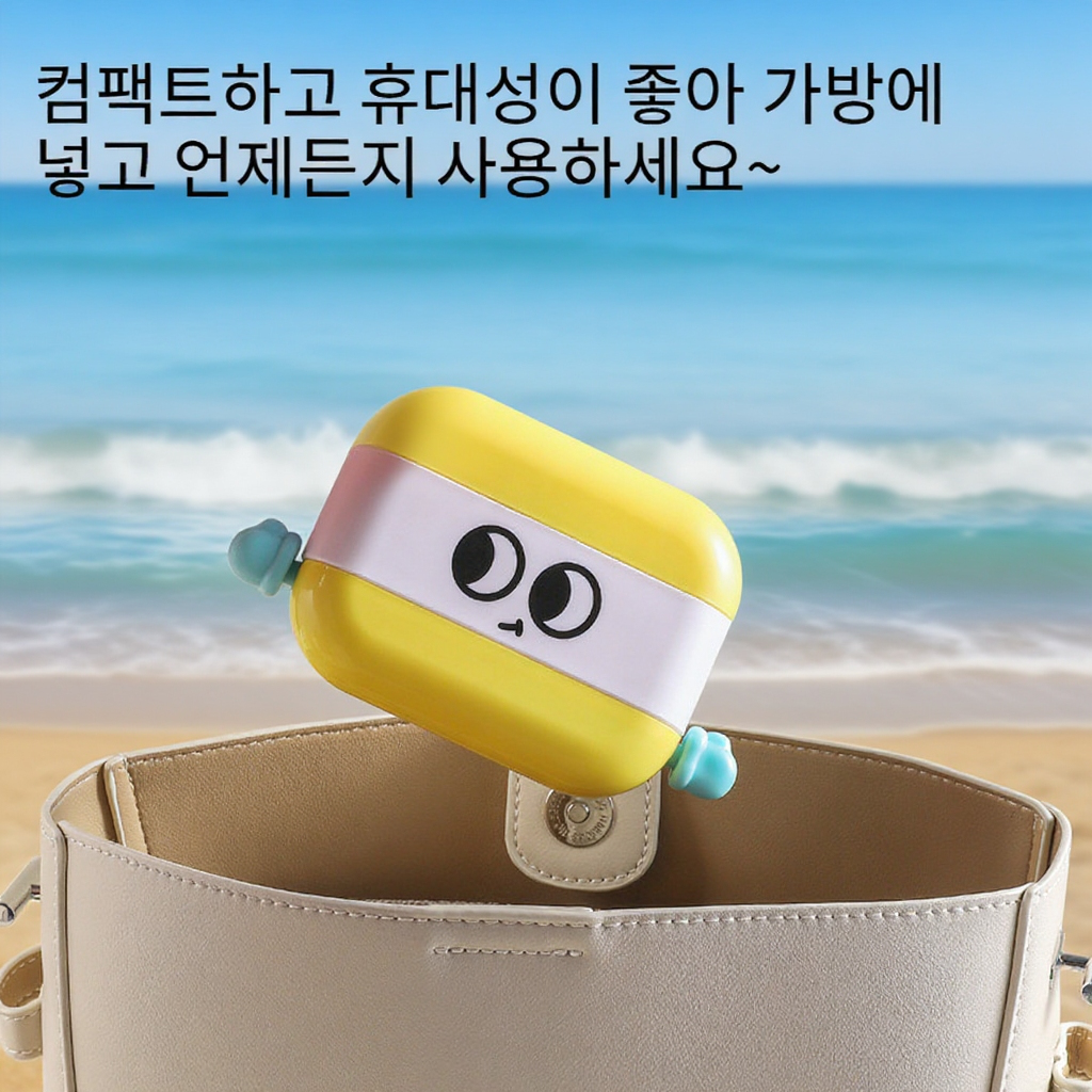 강력한 접착력의 물세척 겸용 먼지 제거 롤러