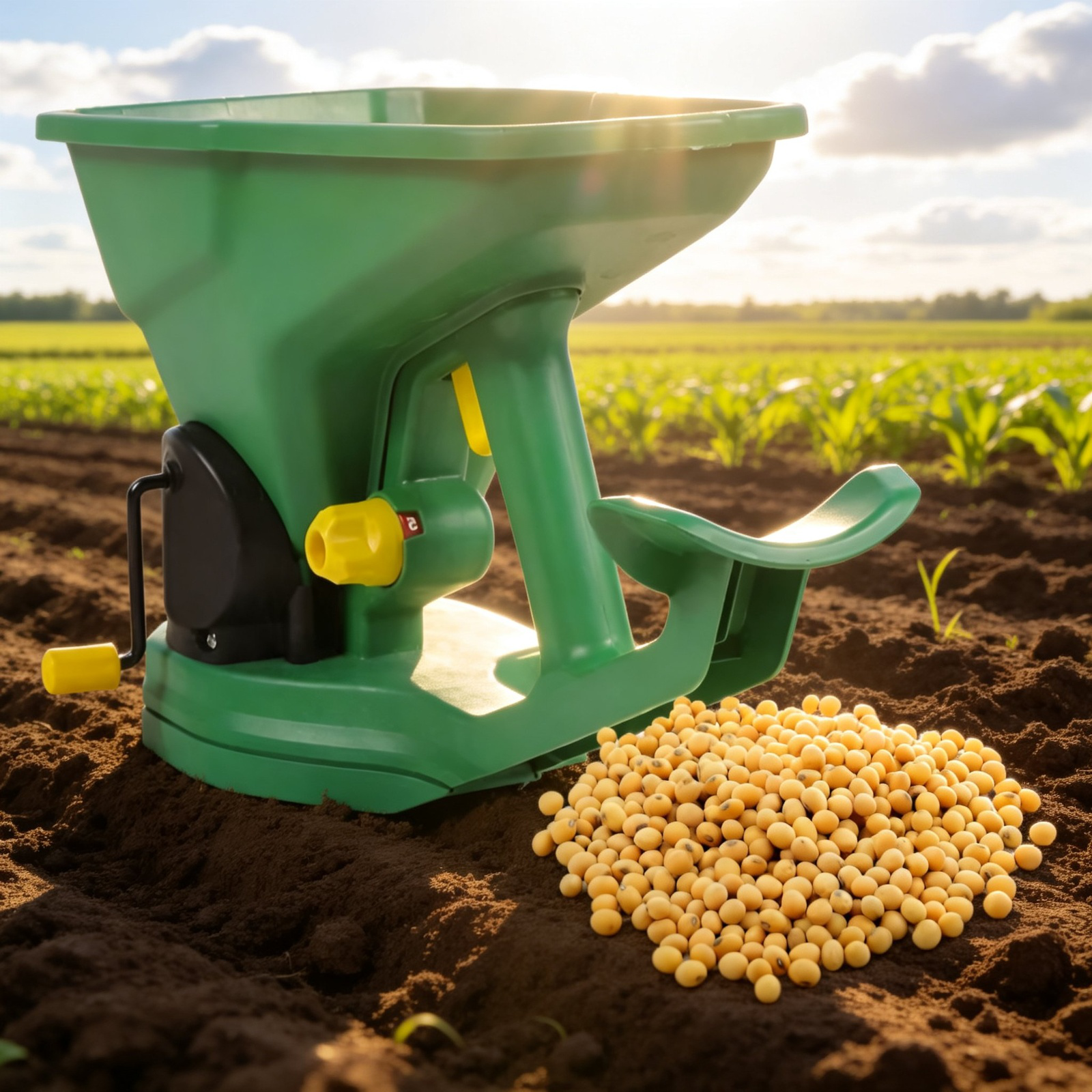Multifunktionales Gartensaatgerät für Sojabohnen und andere Samen