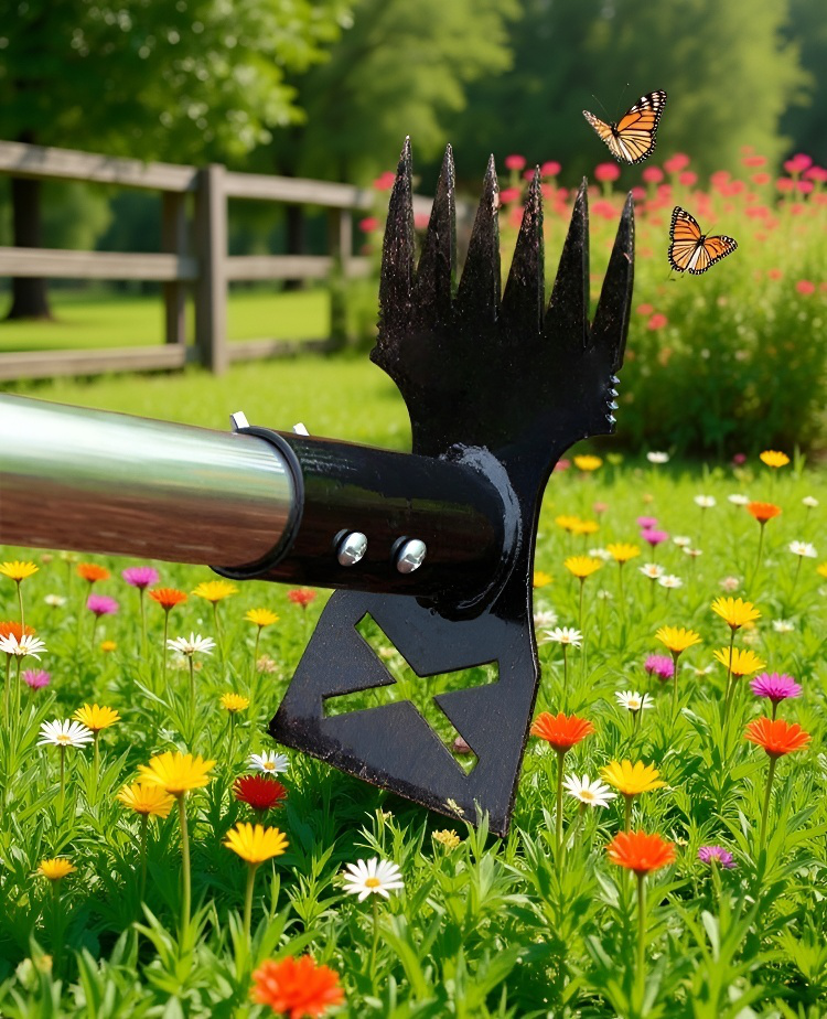 토양 정리에 적합한 갈퀴 이미지