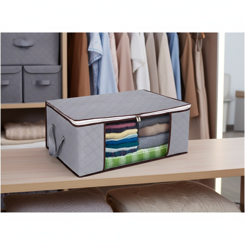 Spacious luggage bag for home organization