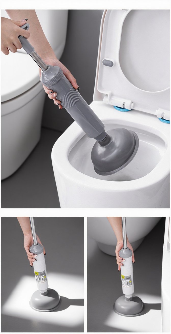 下水道詰まり解消のための便利な工具