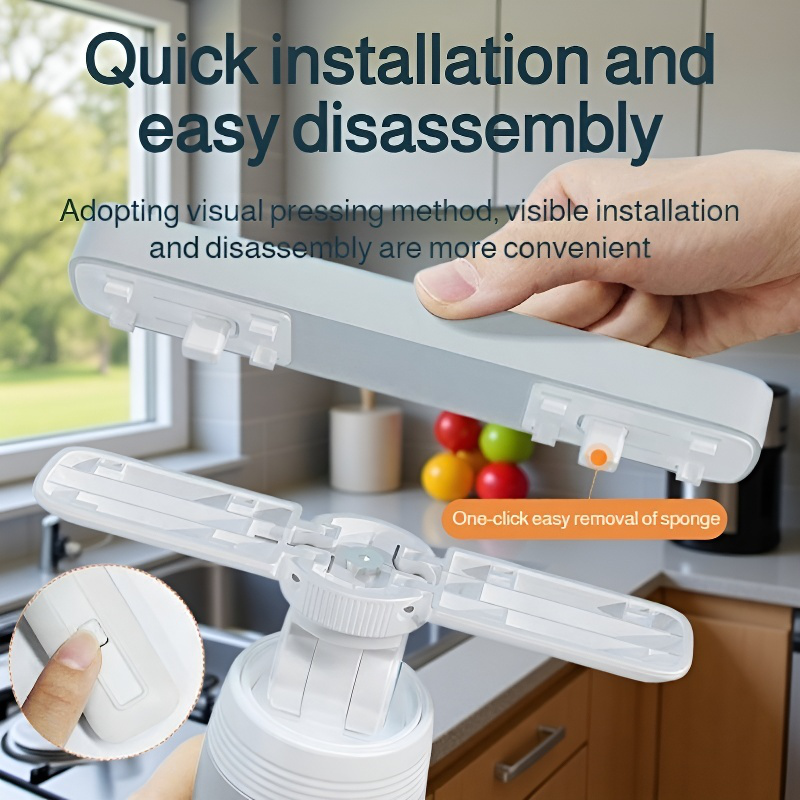 Mini Hands-Free Lazy Handheld Mop