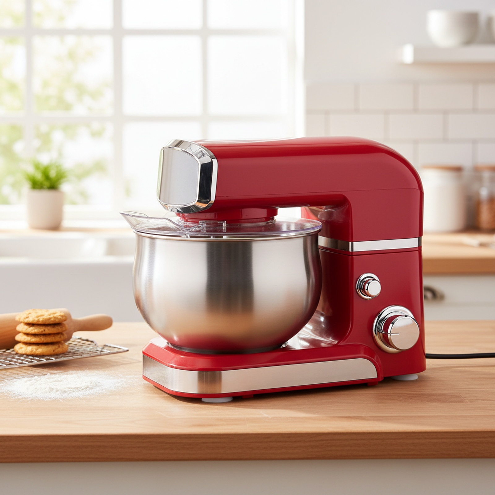 Blending ingredients with multifunction mixer
