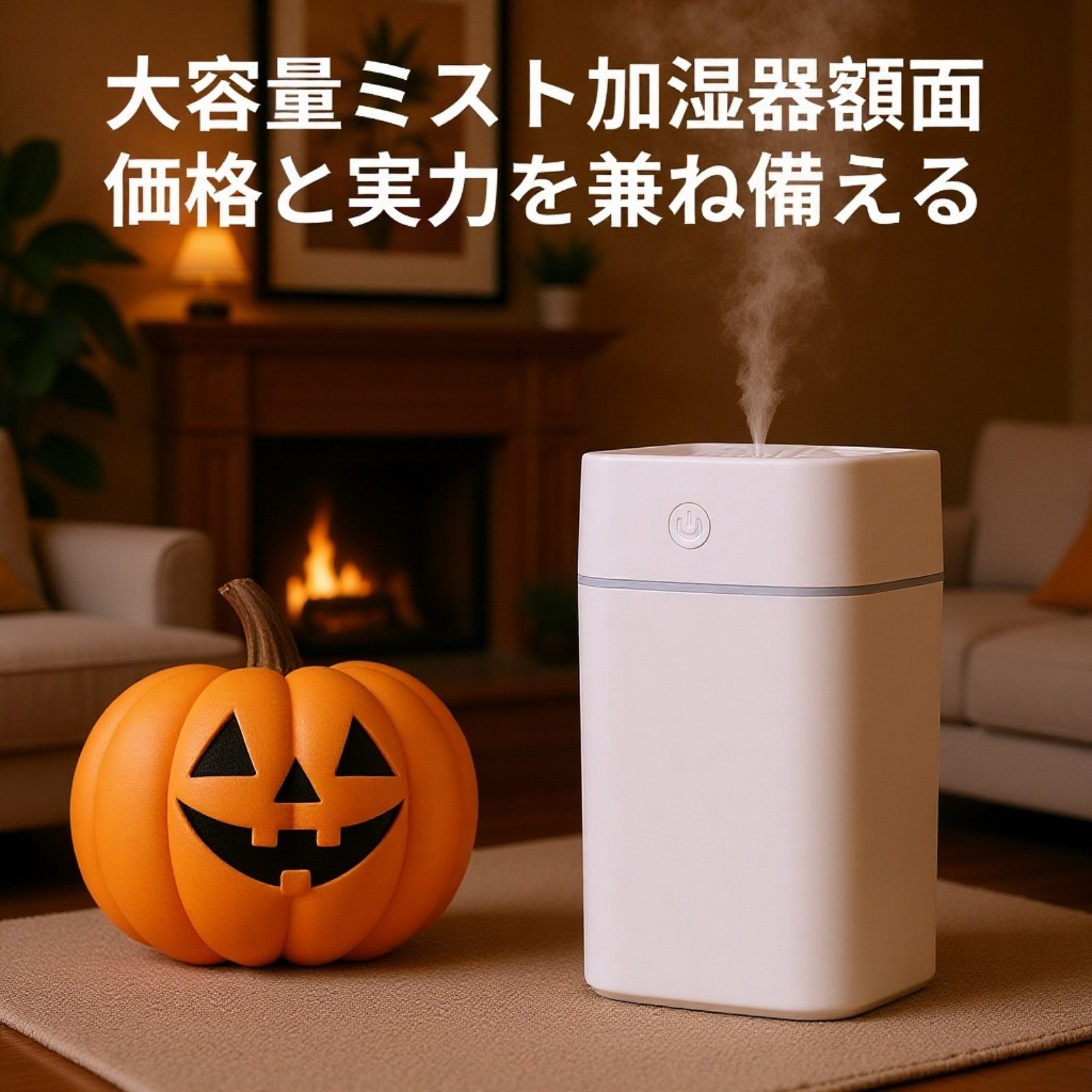 ミニ加湿器 USB充電式 大容量 静音 卓上 家庭用