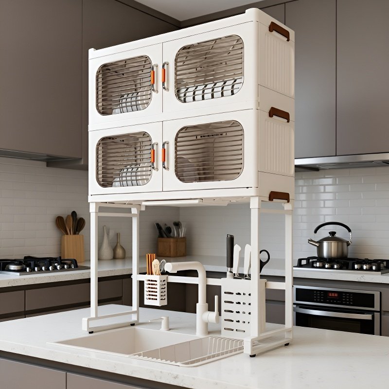 キッチン用品収納ラック