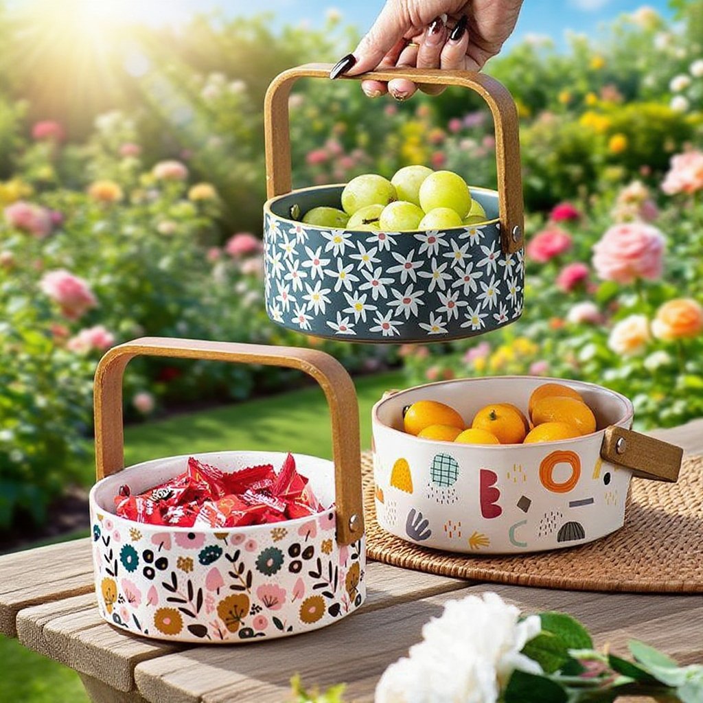 高顏值陶瓷水果碗