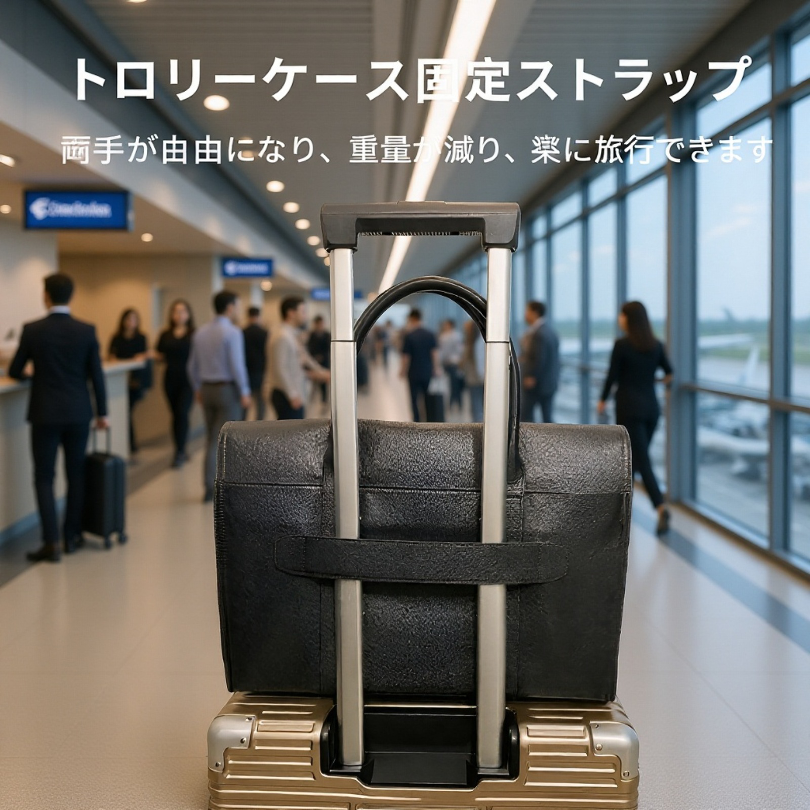 高級メンズ大容量ビジネスブリーフケース