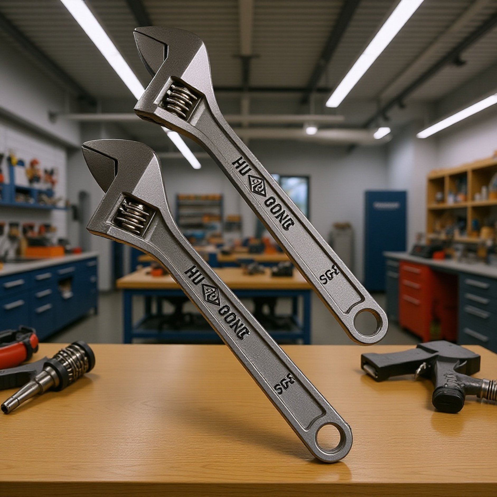 Verstellbarer Chrom-Maulschlüssel 8/10/12 Zoll für den Großhandel