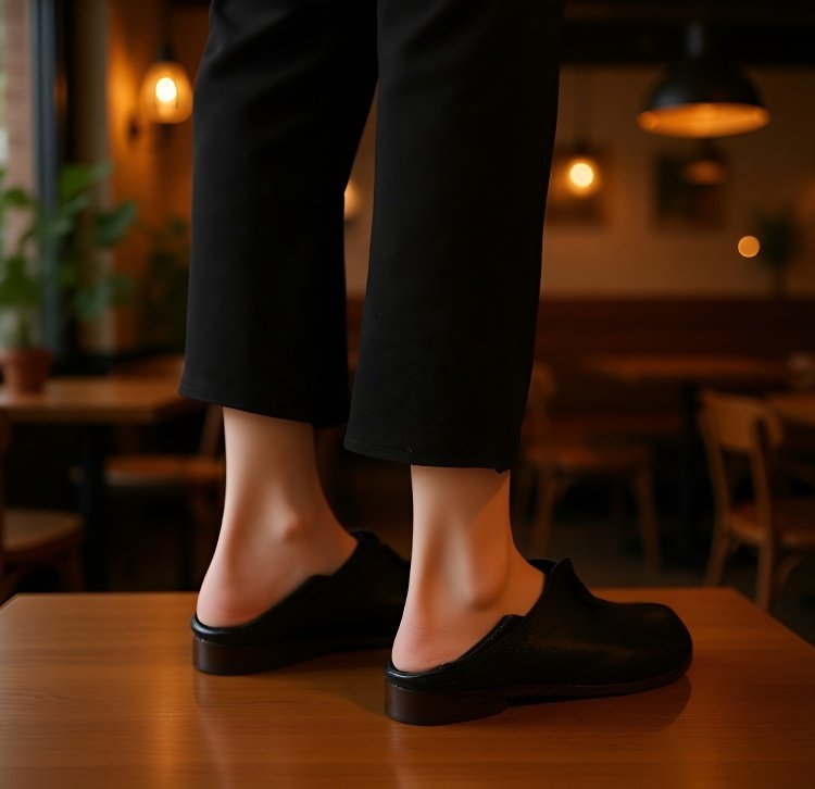 تصميم مريح لحذاء نسائي للأمهات