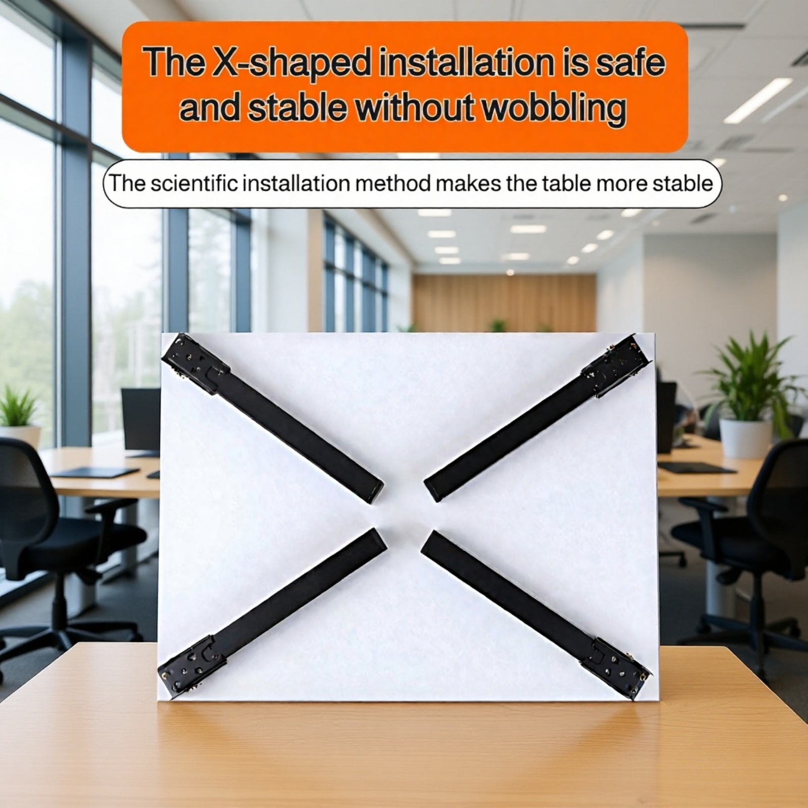 Trípode de soporte plegable para mesa portátil