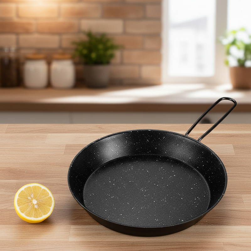 High-quality nonstick pan for camping and picnics
