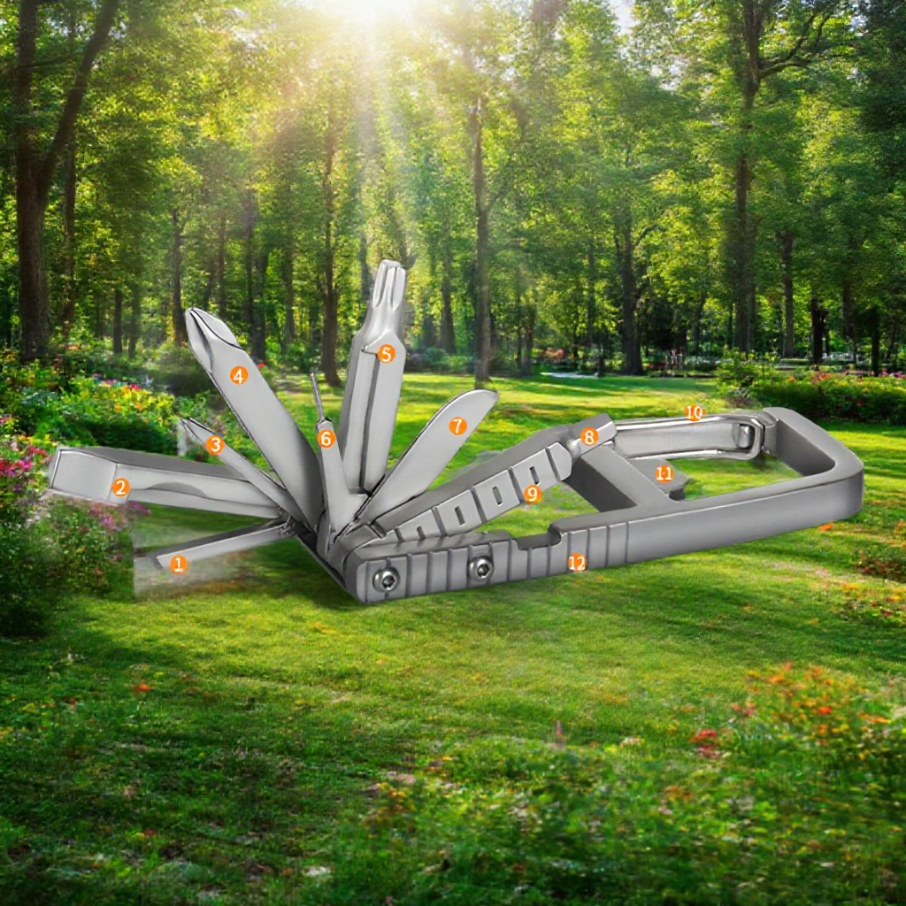 戶外攜帶拆卸工具組合圖