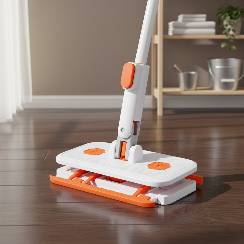 Neat and clean Washcloth Mop Mopping tools convenience Wet Dry Mopping Mini Lightweight HandFree Fla