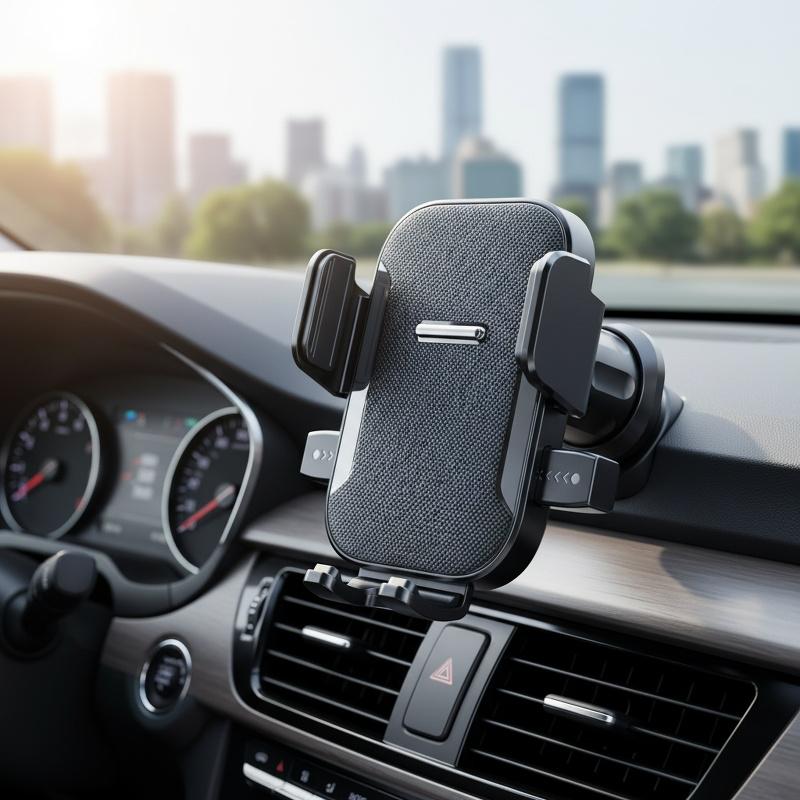 Handyhalter fürs Auto, Saugnapf mit automatischer Sperre, für Armaturenbrett und Luftauslass