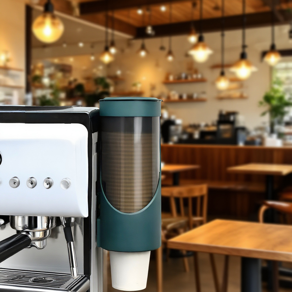 壁掛け式紙コップホルダーの取り付け方法