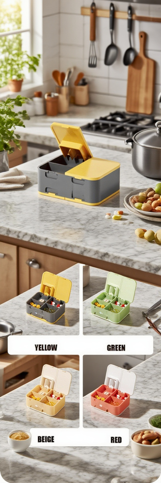 Snadné skladování a organizace léků