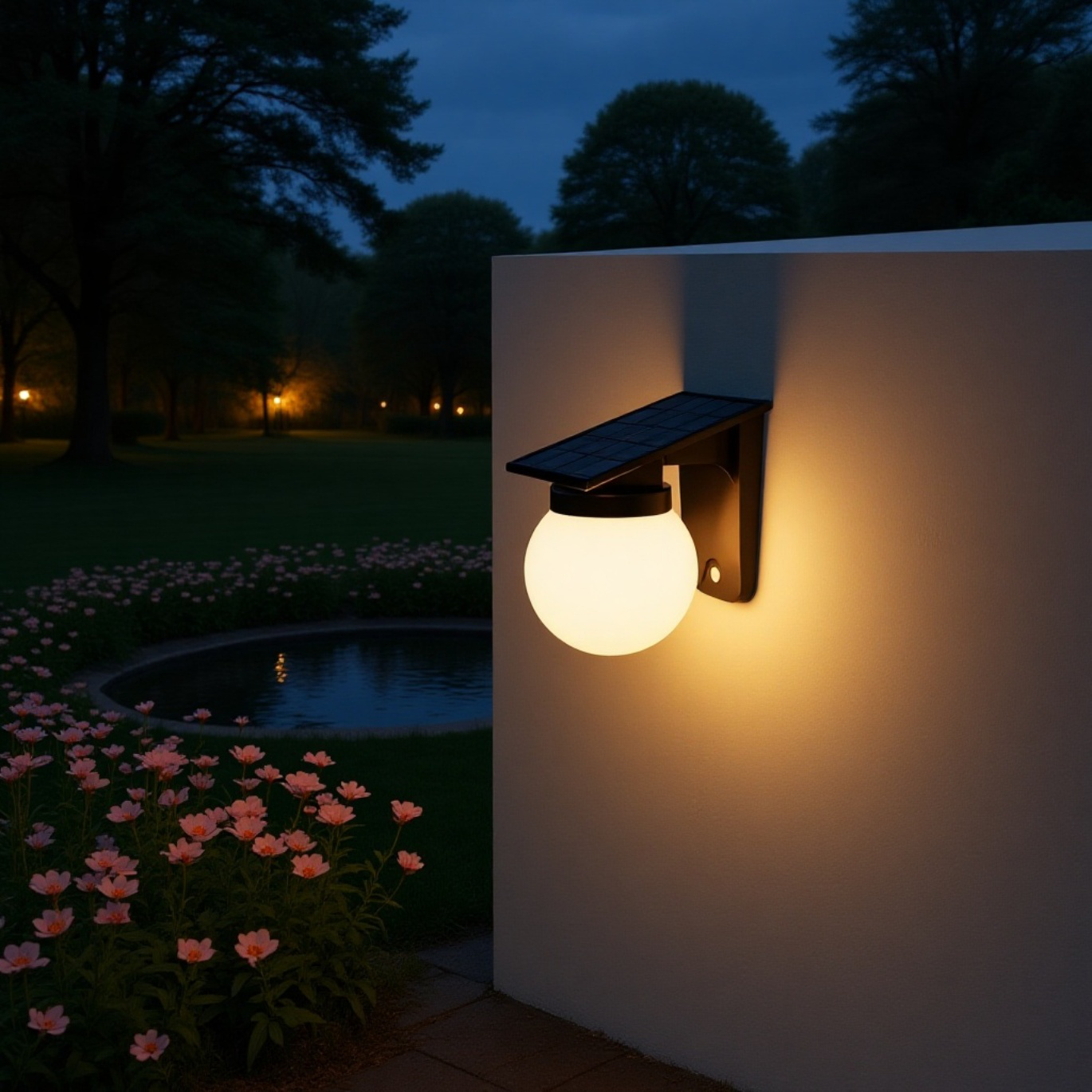 Solar Wall Light