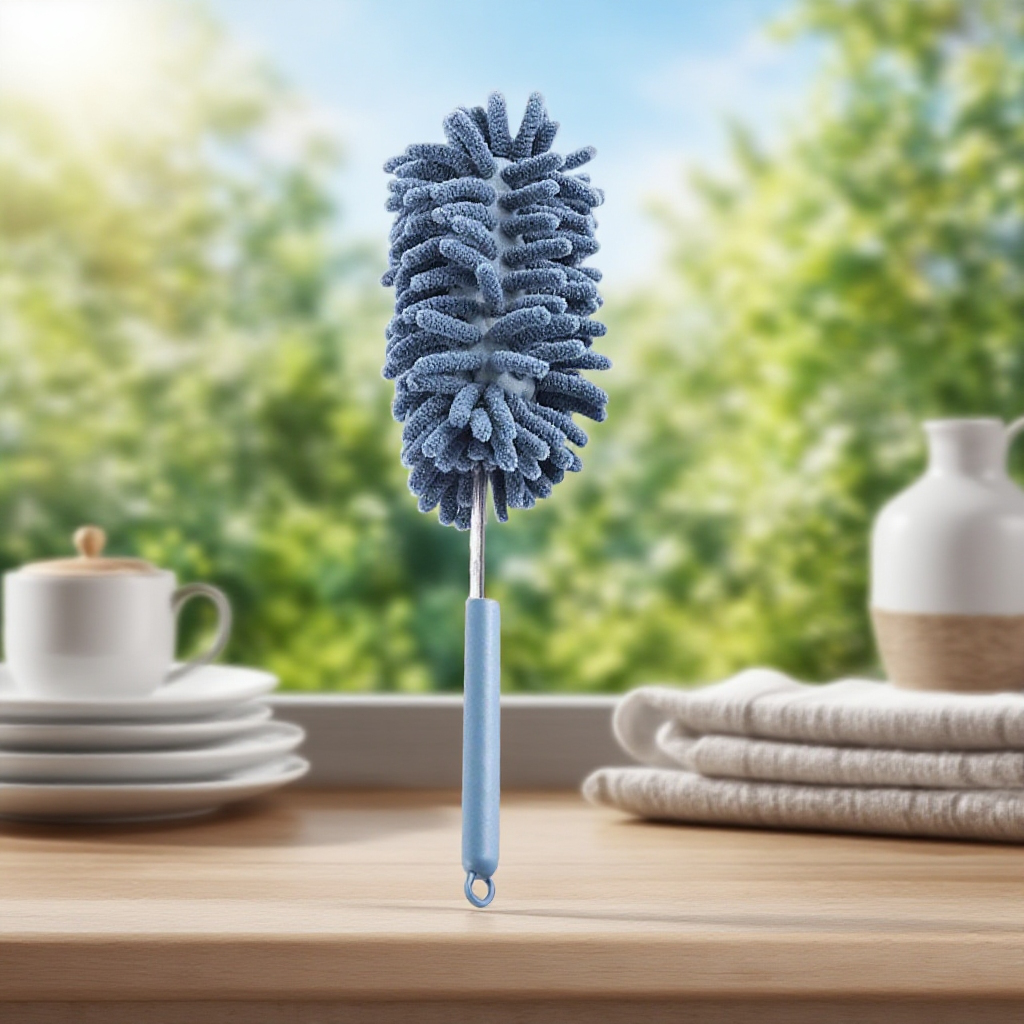 Prachovka z kuřecího peří na domácí úklid, odstraňování prachu z automobilu, zametání pavučin