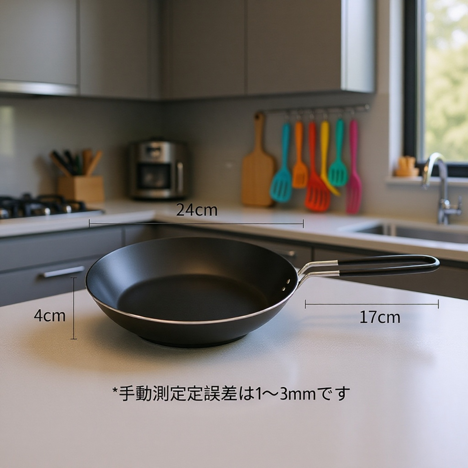 折りたたみ式携帯用ノンスティックフライパン