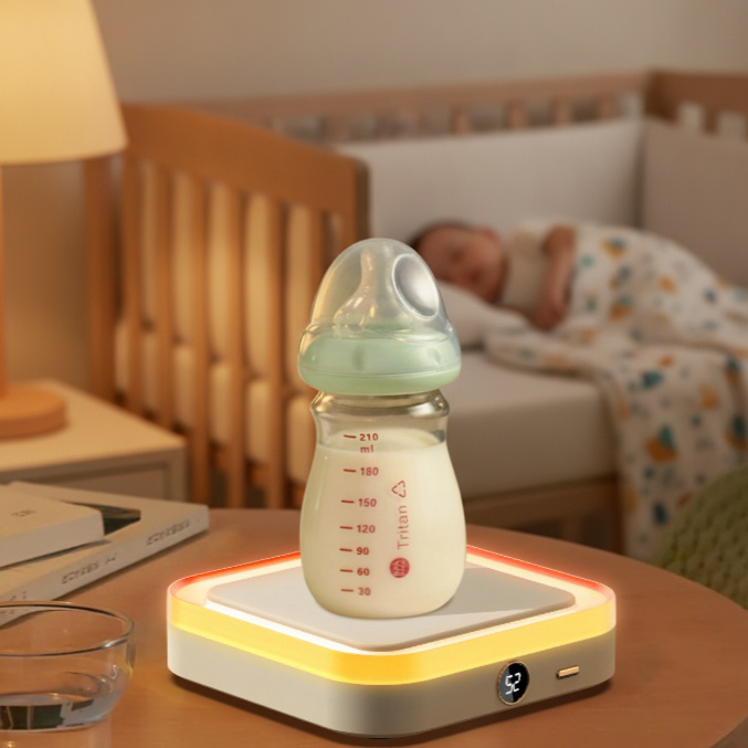 Base calefactora eléctrica manteniendo caliente una taza de café