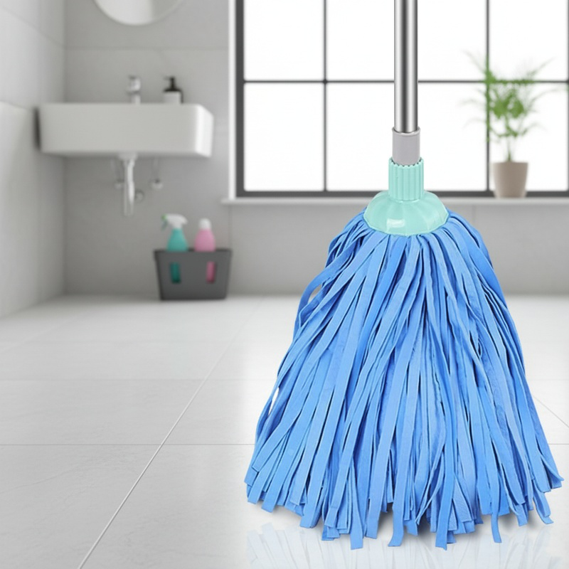 Old-Fashioned Mop Head with Modern Non-Scratch Design