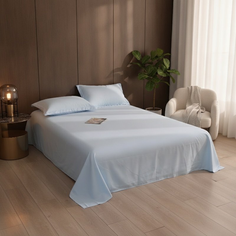 Brushed Sheets Activated Printing And Dyeing Comfortable Washed Cotton Fabrics