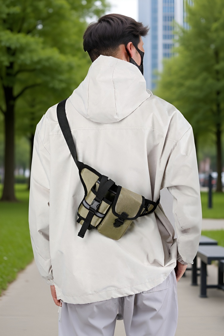 Bauchtasche mit sicherem Flaschenfach