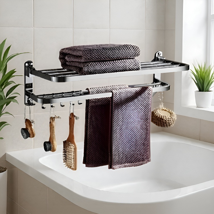 욕실용품 정리용 다용도 선반