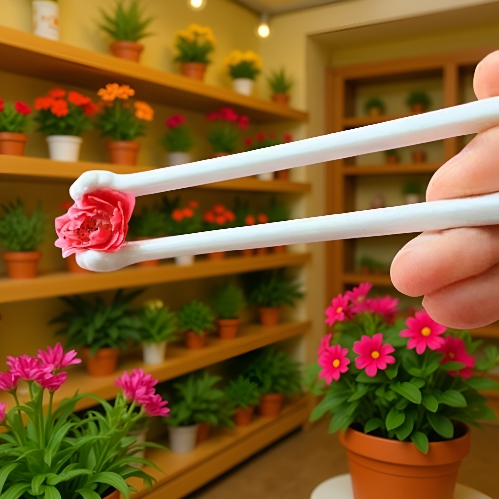 주방에서 사용하는 고양이 젓가락