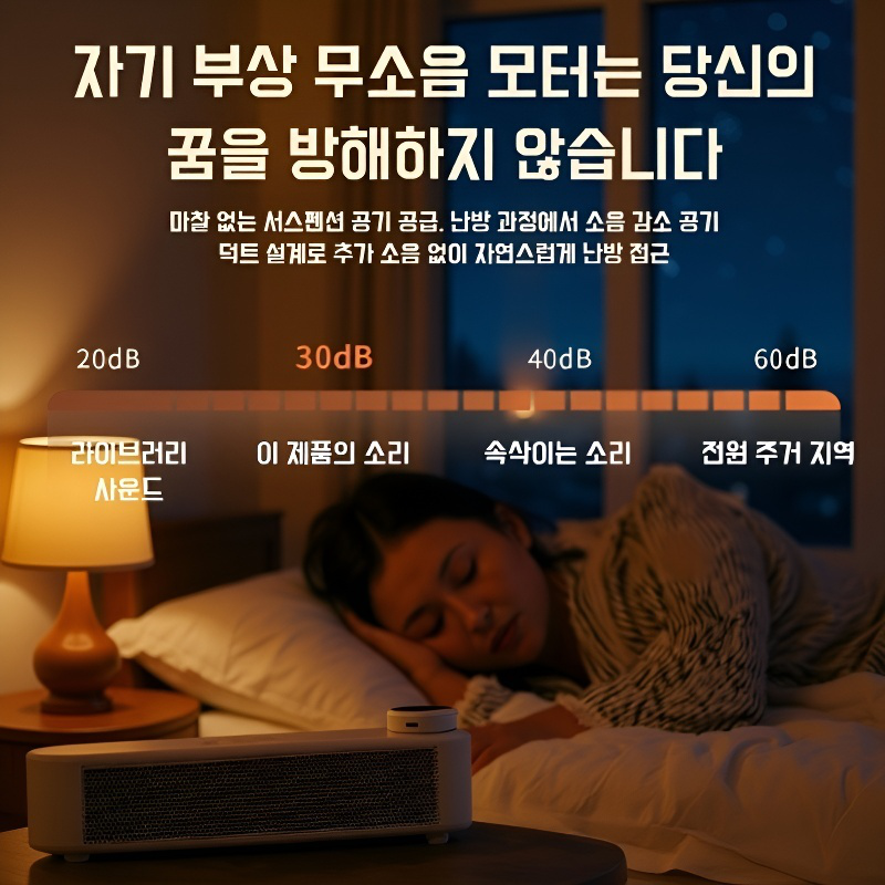 사무실 에너지절약 미니 탁상용 온풍기 소출력 세라믹 소형히터