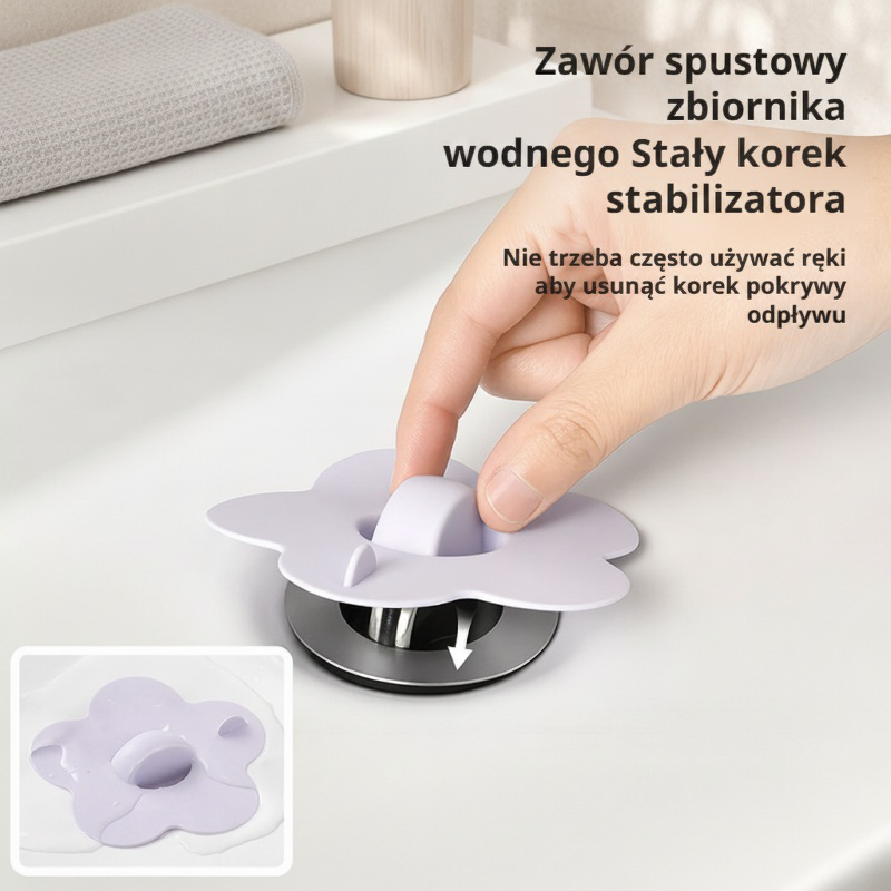 Silikonowy korek do filtra basenowego w kształcie kwiatu 