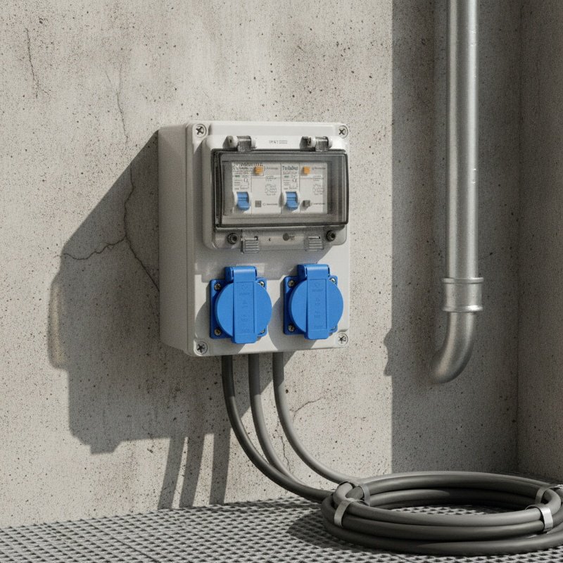 Outdoor Waterproof Portable Industrial Socket Box