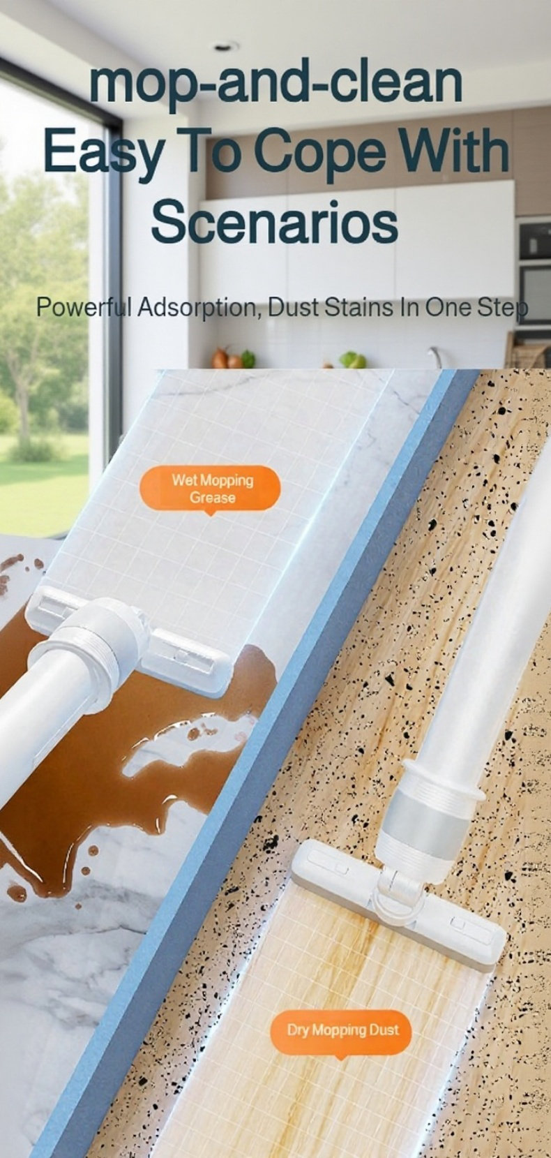 Multipurpose cleaning brush cloth for bathroom