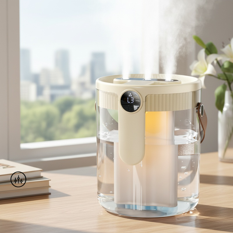 Intelligent Humidity Detection Humidifier, Auto Humidity Adjustment