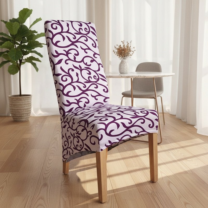 Slanting Chair Covers Chair Covers Various Patterns Office Stretch Printed