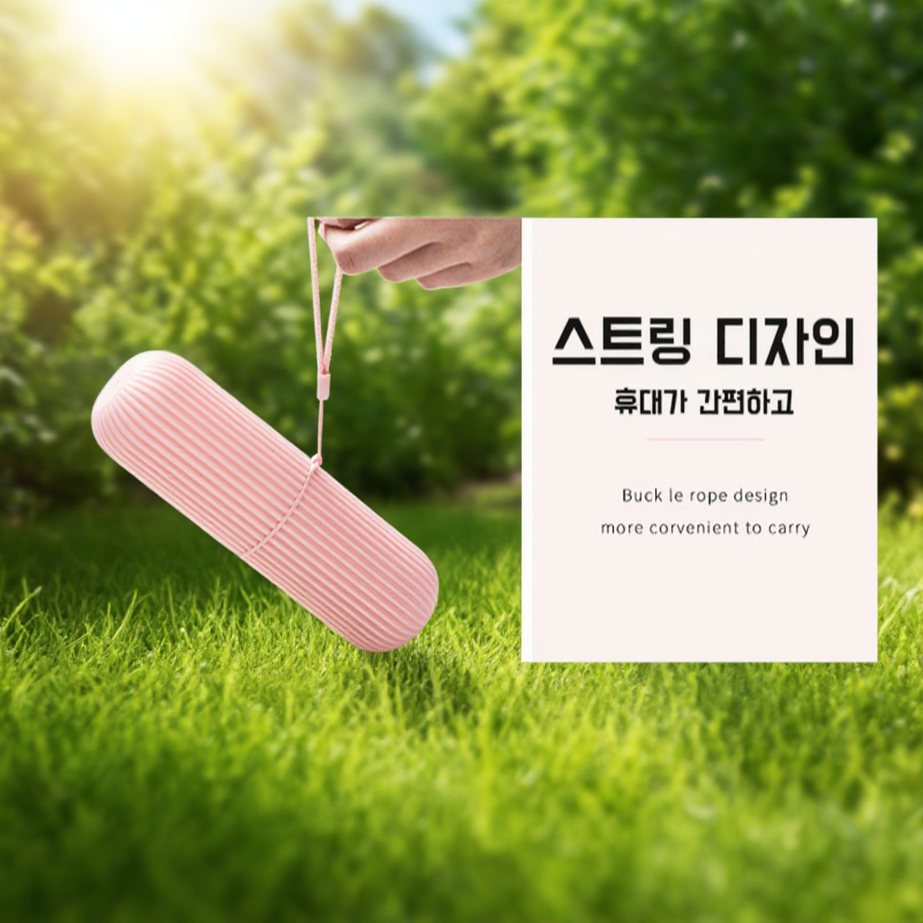 플라스틱 칫솔 케이스 휴대용 칫솔 컵 양치질 양치 컵 세트 큰 칫솔통 칫솔 수납 케이스