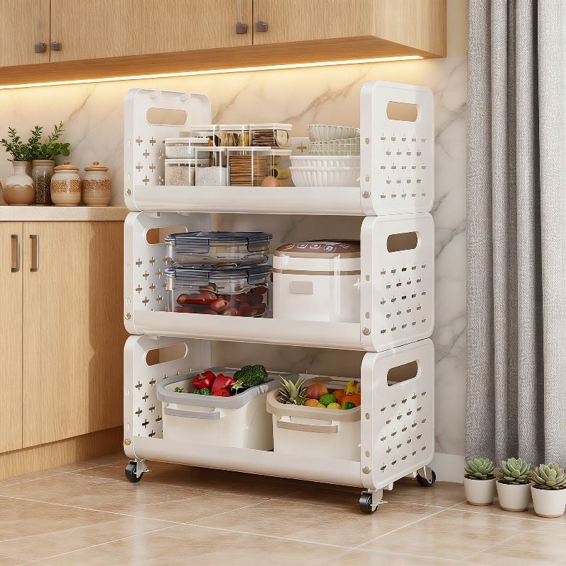 多段キッチン収納ラック