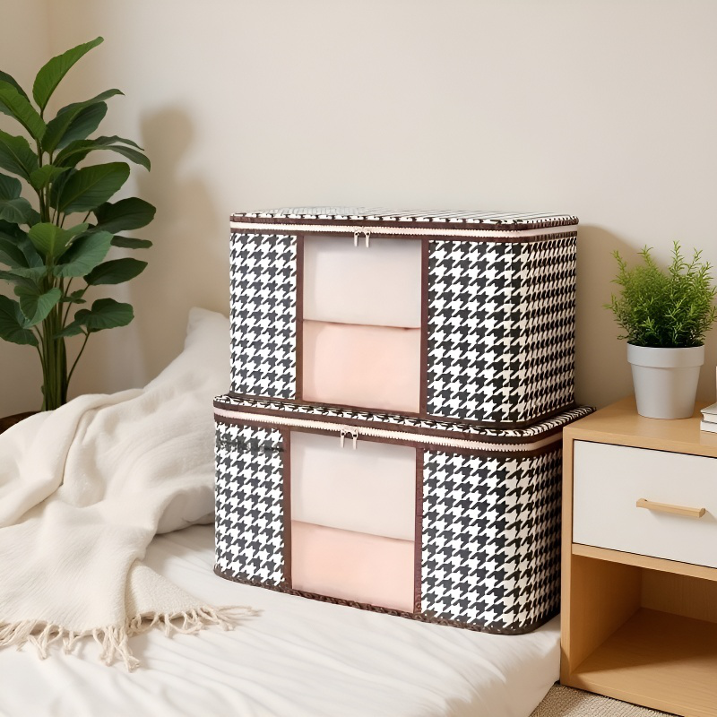 가정용 초대형 의류 정리 가방 면 이불 가방 수납함 방습 방진 수납 가방 전용 수납 이사 초대형 수납함