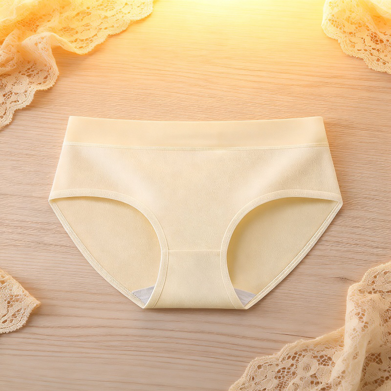 快適な履き心地のミッドウエストパンツ