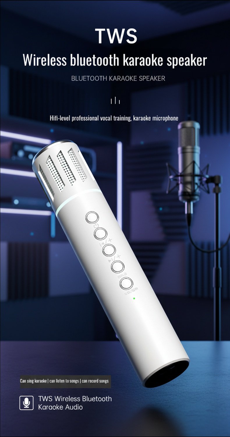 Bluetooth Speaker Microphone Combo front view