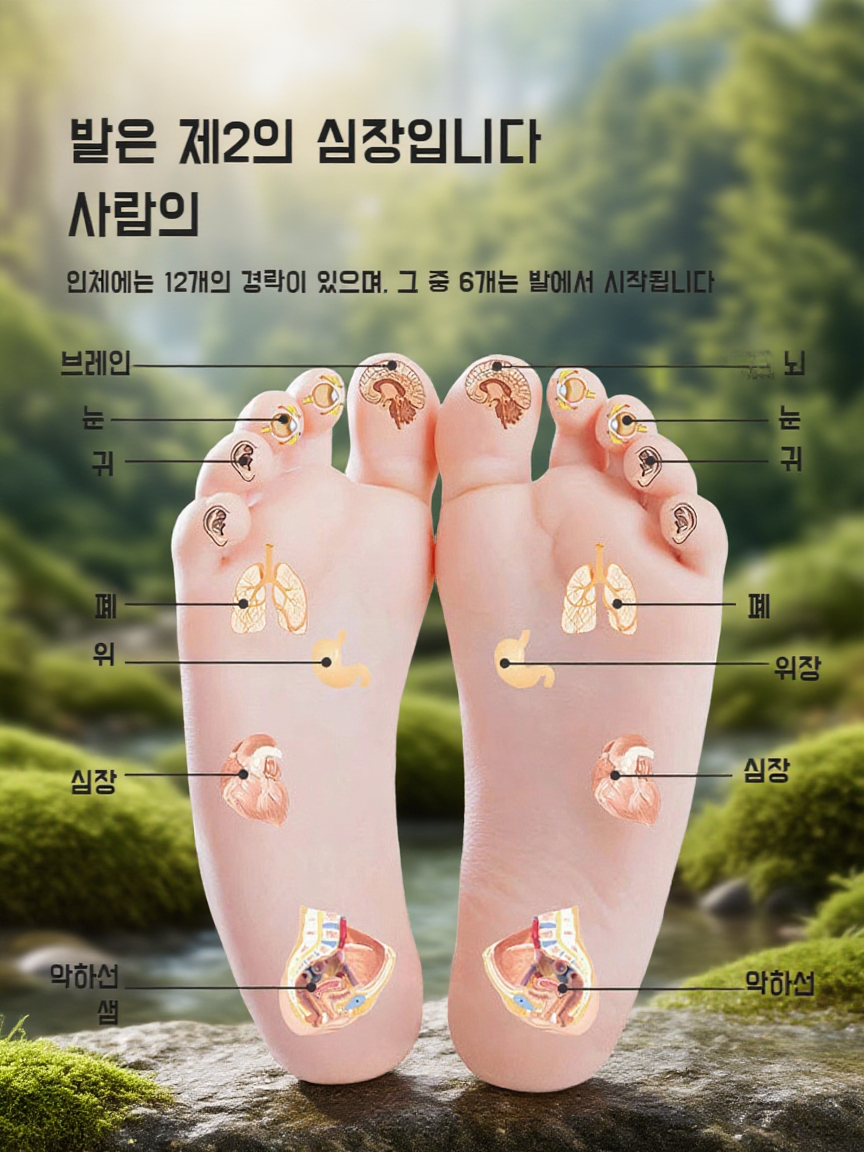 발지압판 다양한 사용 환경