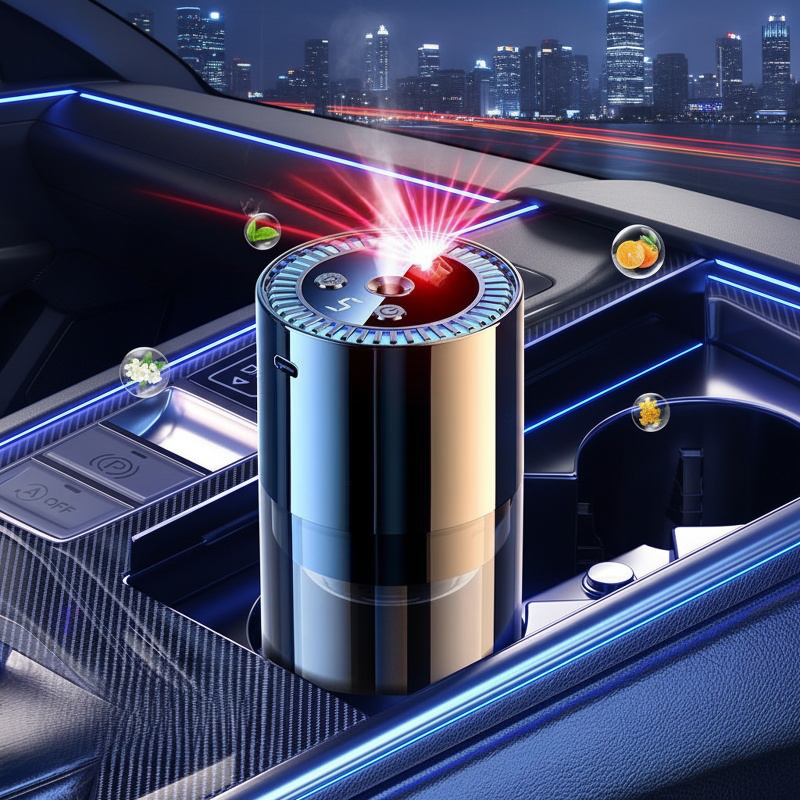Elegant design car air purifier for premium vehicles